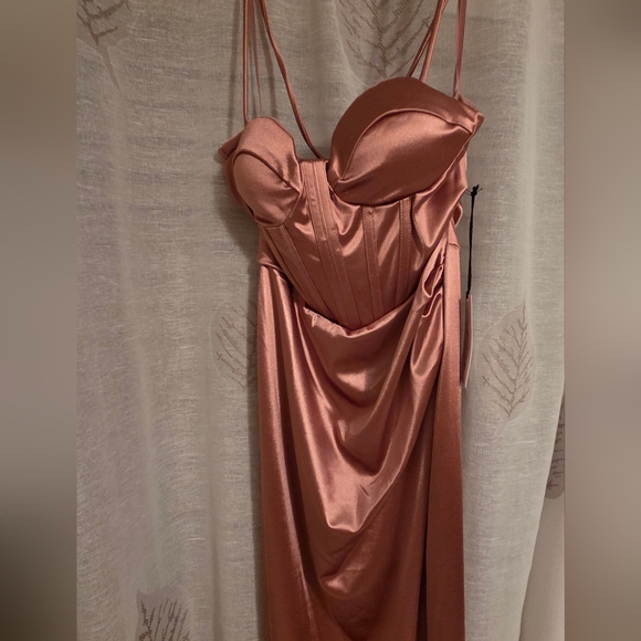 Dresses & Skirts - Rose Gold Prom Dress
